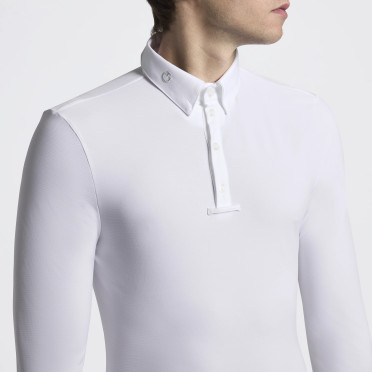 Cavalleria Toscana Long Sleeve Wedstrijdshirt Wit | Heren | Bestel Nu Cavalleria Toscana Long Sleeve Wedstrijdshirt Wit | Heren | Bestel Nu