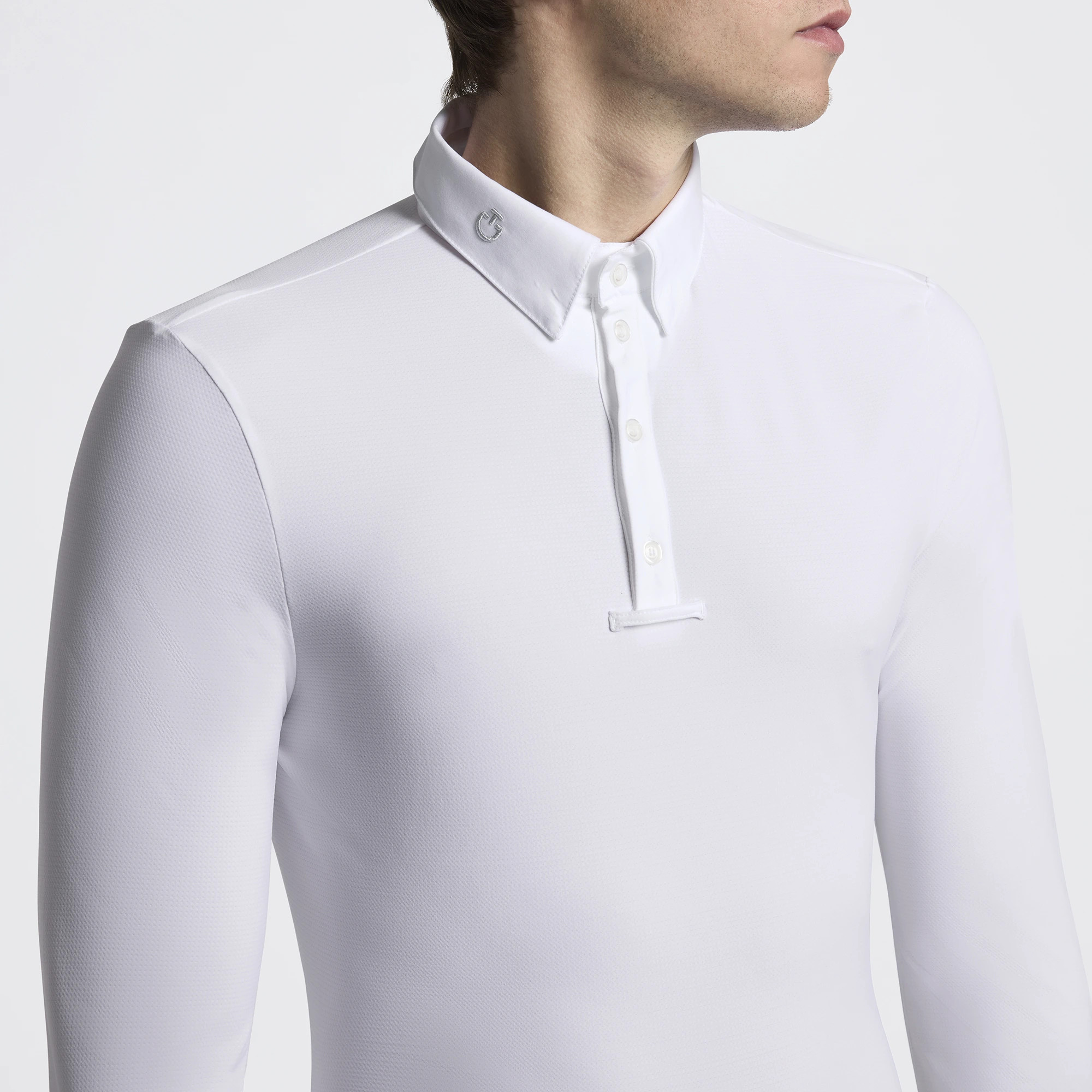 Cavalleria Toscana Long Sleeve Competition Shirt White | Men | Shop Now Cavalleria Toscana Long Sleeve Competition Shirt White | Men | Shop Now