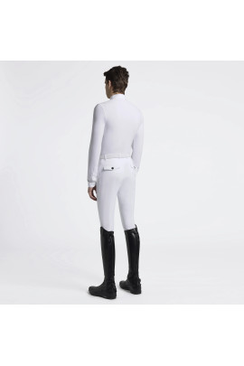 Cavalleria Toscana Long Sleeve Wedstrijdshirt Wit | Heren | Bestel Nu Cavalleria Toscana Long Sleeve Wedstrijdshirt Wit | Heren | Bestel Nu