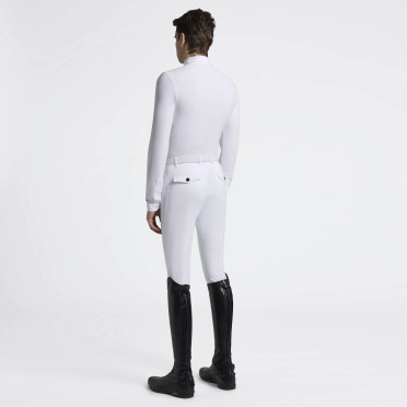 Cavalleria Toscana Long Sleeve Wedstrijdshirt Wit | Heren | Bestel Nu Cavalleria Toscana Long Sleeve Wedstrijdshirt Wit | Heren | Bestel Nu