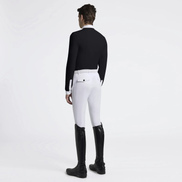 Cavalleria Toscana Long Sleeve Wedstrijdshirt Zwart | Heren | Bestel Nu Cavalleria Toscana Long Sleeve Wedstrijdshirt Zwart | Heren | Bestel Nu