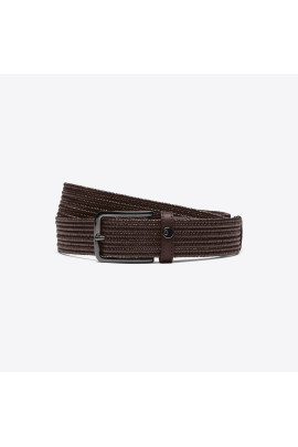 Cavalleria Toscana Dames Elastic Riem | Donkerbruin