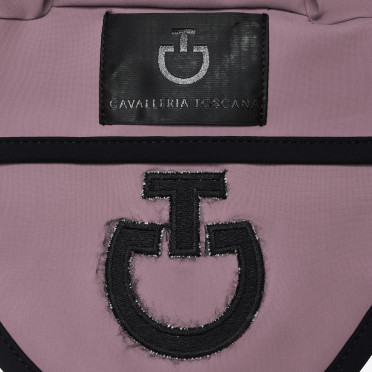 Cavalleria Toscana Oornetje | Light Weight Jersey Stripe | grape shake Cavalleria Toscana Oornetje | Light Weight Jersey Stripe | grape shake