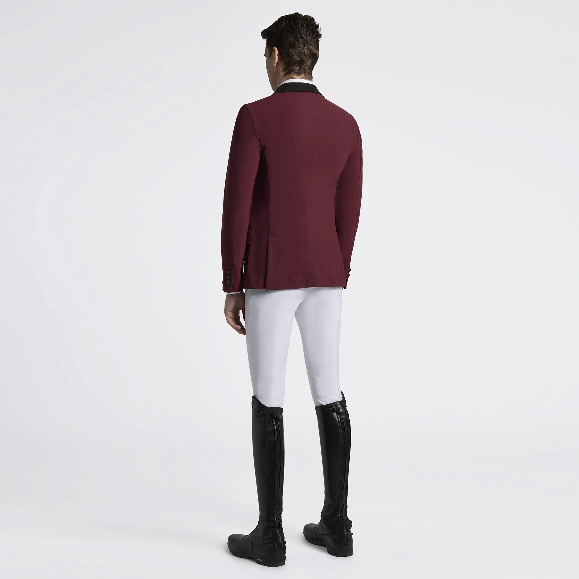 Cavalleria Toscana Lightweight Jersey Competition Jacket Bordeaux | Order Now Cavalleria Toscana Lightweight Jersey Competition Jacket Bordeaux | Order Now