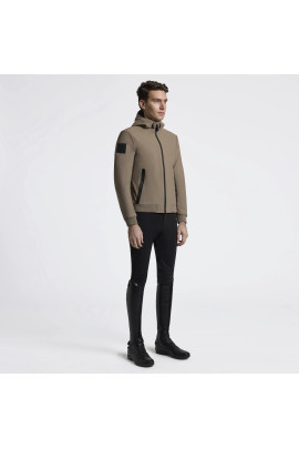 Cavalleria Toscana Mannen Thermal Softshell Jas | Walnut