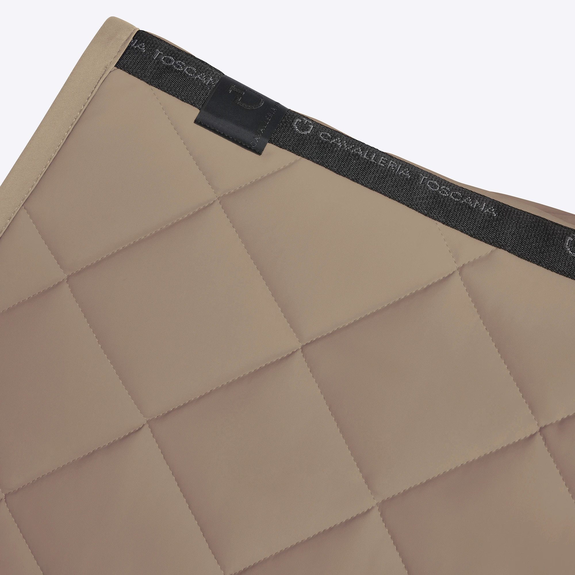 Shop the Cavalleria Toscana Diamond Quilted Saddle Pad | Beige | Comfort & Style Shop the Cavalleria Toscana Diamond Quilted Saddle Pad | Beige | Comfort & Style
