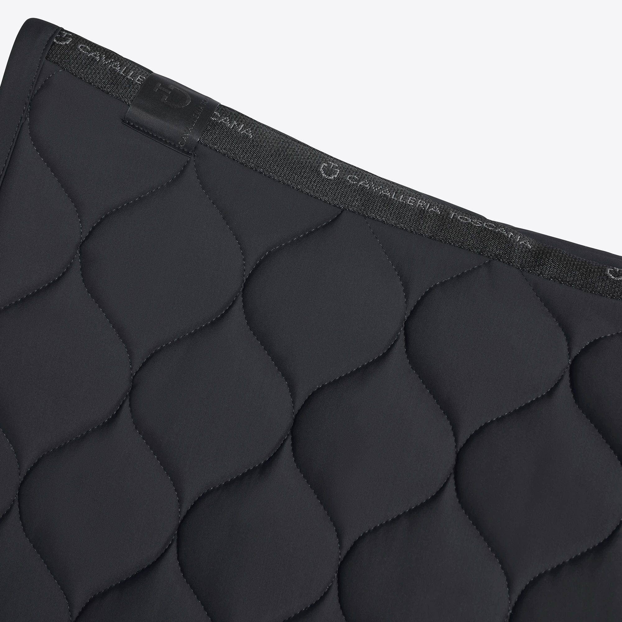 Shop the Cavalleria Toscana New Circular Quilted Saddle Pad | Black | Comfort & Style Shop the Cavalleria Toscana New Circular Quilted Saddle Pad | Black | Comfort & Style