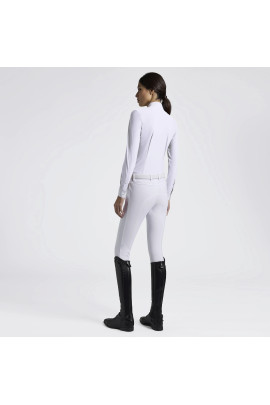 Shop the Cavalleria Toscana Women’s Show Shirt – Elegant, White & Breathable Shop the Cavalleria Toscana Women’s Show Shirt – Elegant, White & Breathable