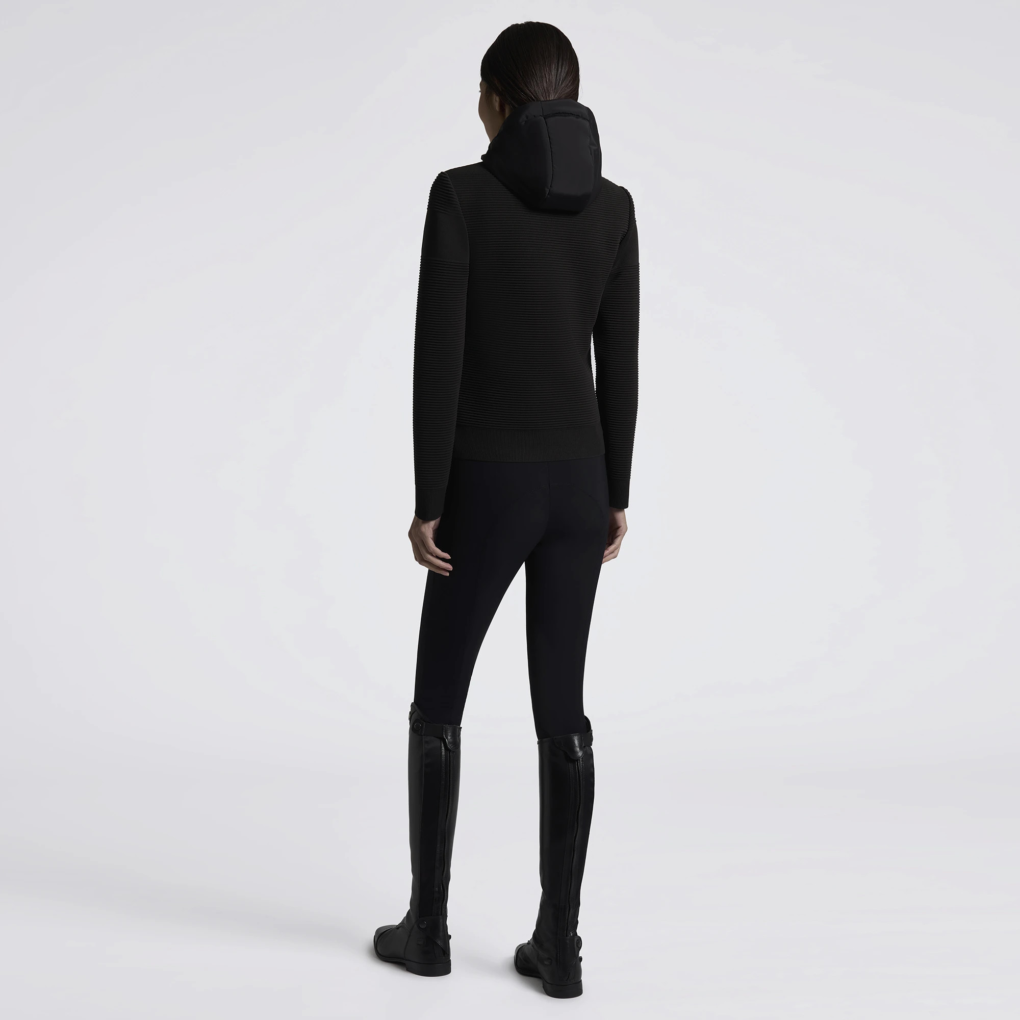 Cavalleria Toscana Jas Zwart | Ontdek de Stijlvolle Tech Knit Winterjas Cavalleria Toscana Jas Zwart | Ontdek de Stijlvolle Tech Knit Winterjas