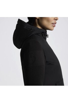 Cavalleria Toscana Jas Zwart | Ontdek de Stijlvolle Tech Knit Winterjas Cavalleria Toscana Jas Zwart | Ontdek de Stijlvolle Tech Knit Winterjas