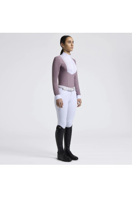 Cavalleria Toscana Kinder Jersey Wedstrijdshirt Bib L/S | Grape Shake
