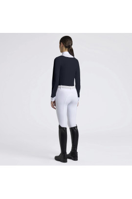 Cavalleria Toscana Girls’ Competition Shirt Navy – Shop Now Cavalleria Toscana Girls’ Competition Shirt Navy – Shop Now