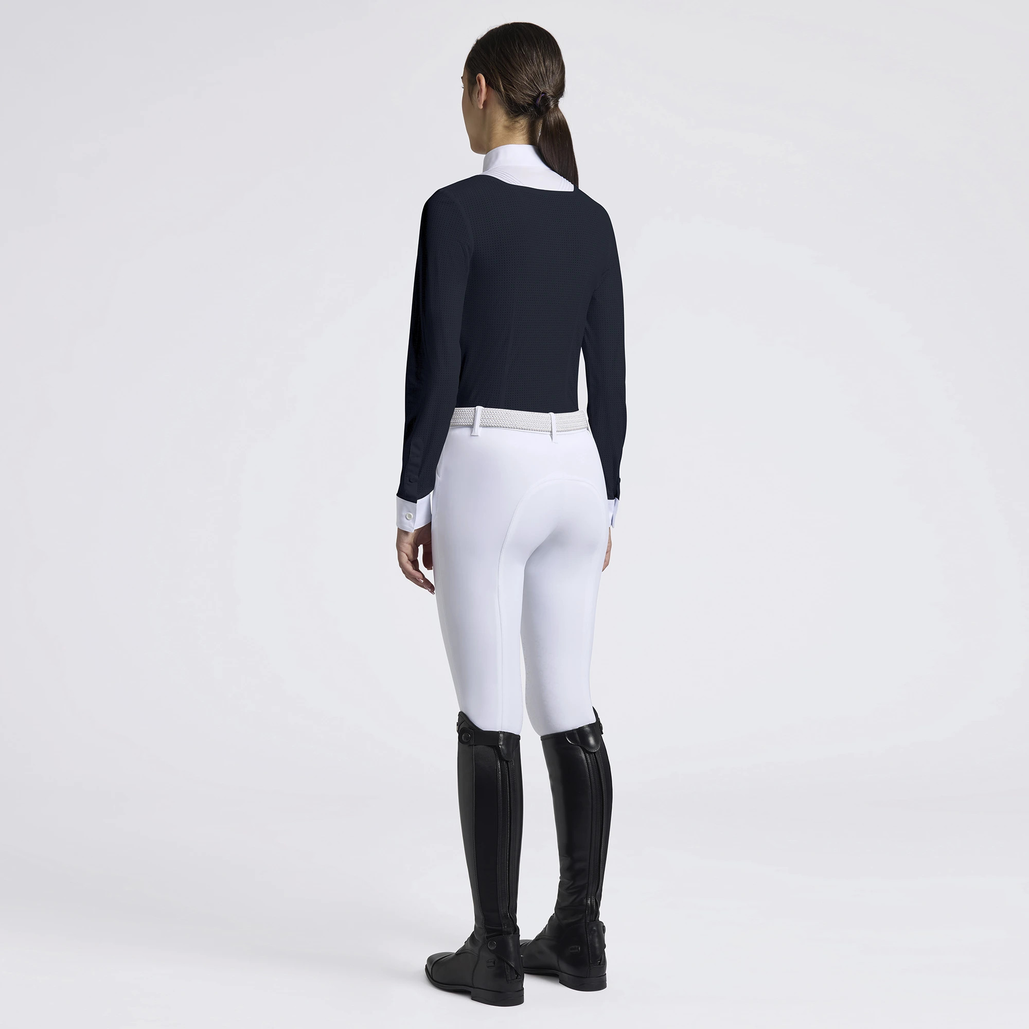 Cavalleria Toscana Girls’ Competition Shirt Navy – Shop Now Cavalleria Toscana Girls’ Competition Shirt Navy – Shop Now