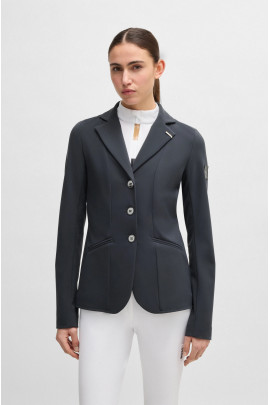 BOSS Equestrian Anna Dames Wedstrijdjasje | Donkergrijs