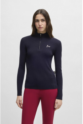 BOSS Equestrian Alicia Dames Knitwear Pullover | Sky Captain