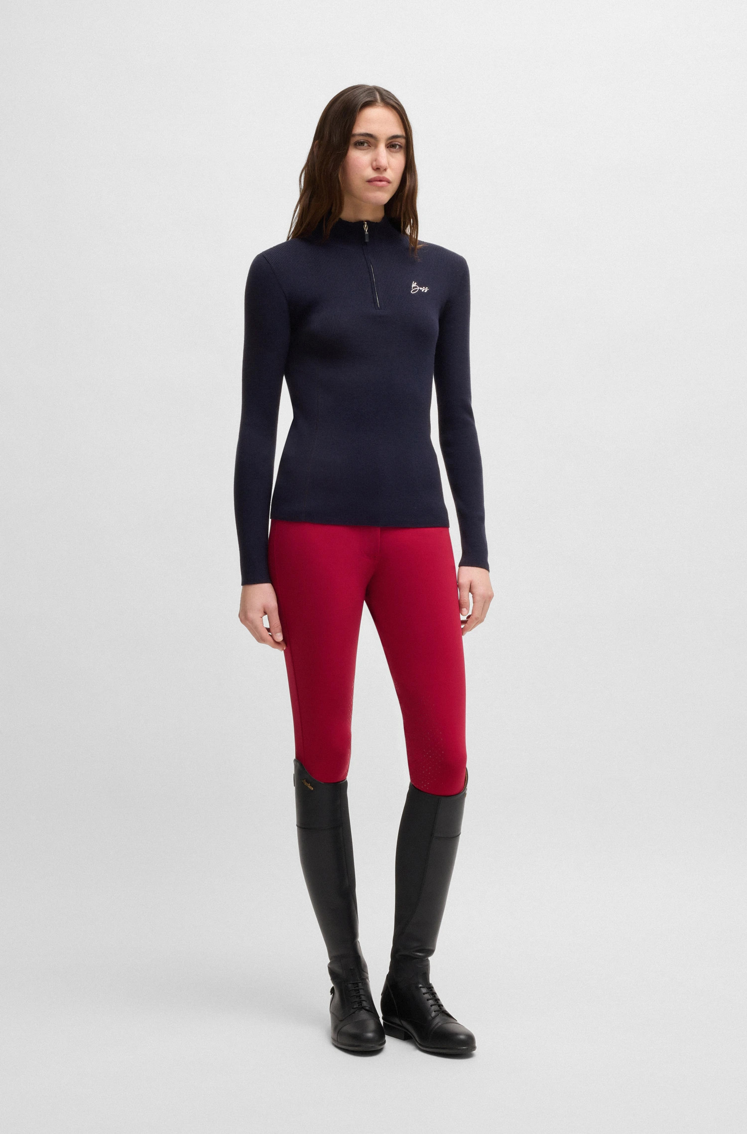 BOSS Equestrian Alicia Knitwear Jumper | Licht & Comfortabel | Shop Nu
