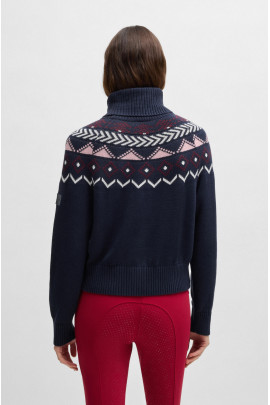 BOSS Equestrian Turtleneck Jumper Sky Captain | Stylish & Comfortable | Shop Now BOSS Equestrian Turtleneck Jumper Sky Captain | Stylish & Comfortable | Shop Now