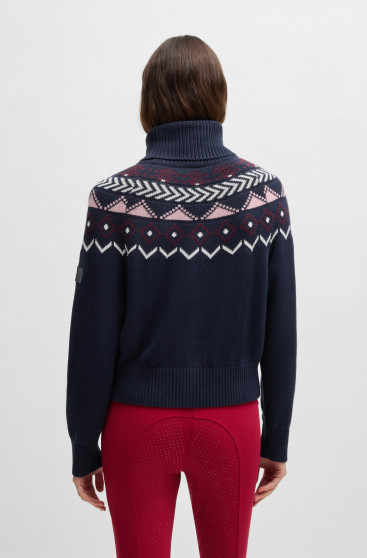 BOSS Equestrian Turtleneck Jumper Sky Captain | Stylish & Comfortable | Shop Now BOSS Equestrian Turtleneck Jumper Sky Captain | Stylish & Comfortable | Shop Now