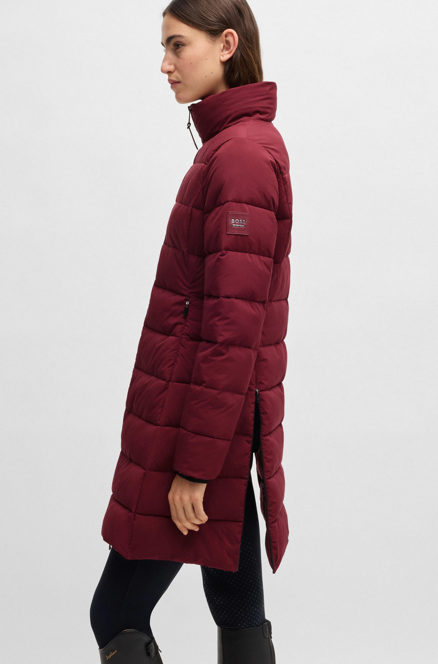 BOSS Equestrian Vespa Jas Cabernet | Chic & Uniek BOSS Equestrian Vespa Jas Cabernet | Chic & Uniek