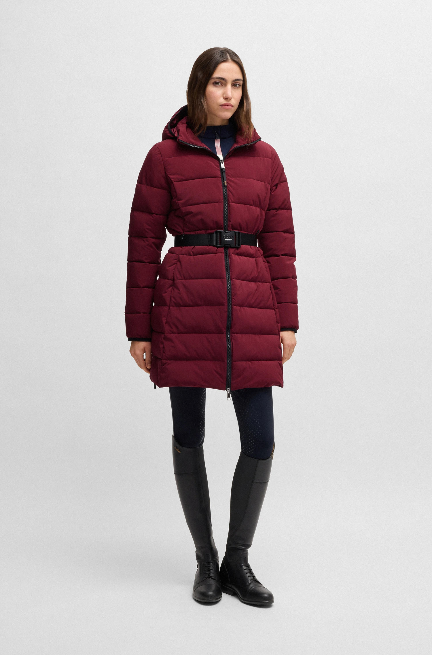 BOSS Equestrian Vespa Jas Cabernet | Chic & Uniek BOSS Equestrian Vespa Jas Cabernet | Chic & Uniek