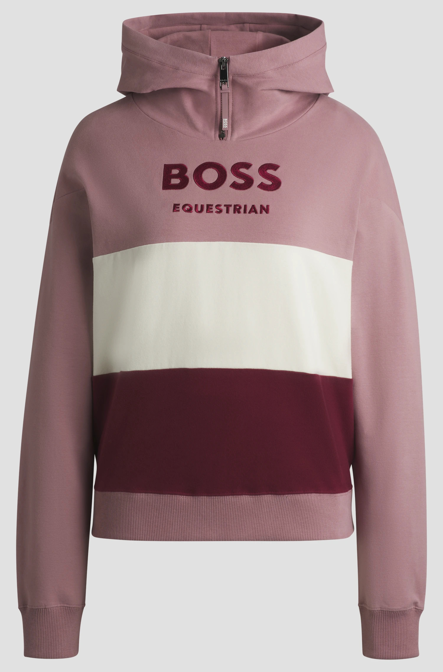 BOSS Equestrian Faye Hoodie Rose Haze | Pink Hoodie | Shop Now BOSS Equestrian Faye Hoodie Rose Haze | Pink Hoodie | Shop Now