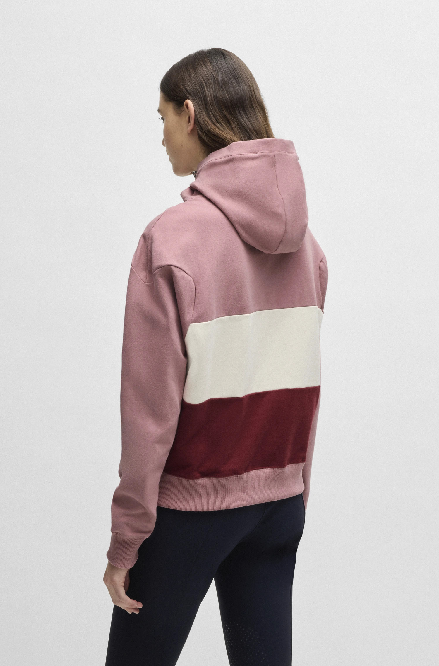 BOSS Equestrian Faye Hoodie Rose Haze | Pink Hoodie | Shop Now BOSS Equestrian Faye Hoodie Rose Haze | Pink Hoodie | Shop Now
