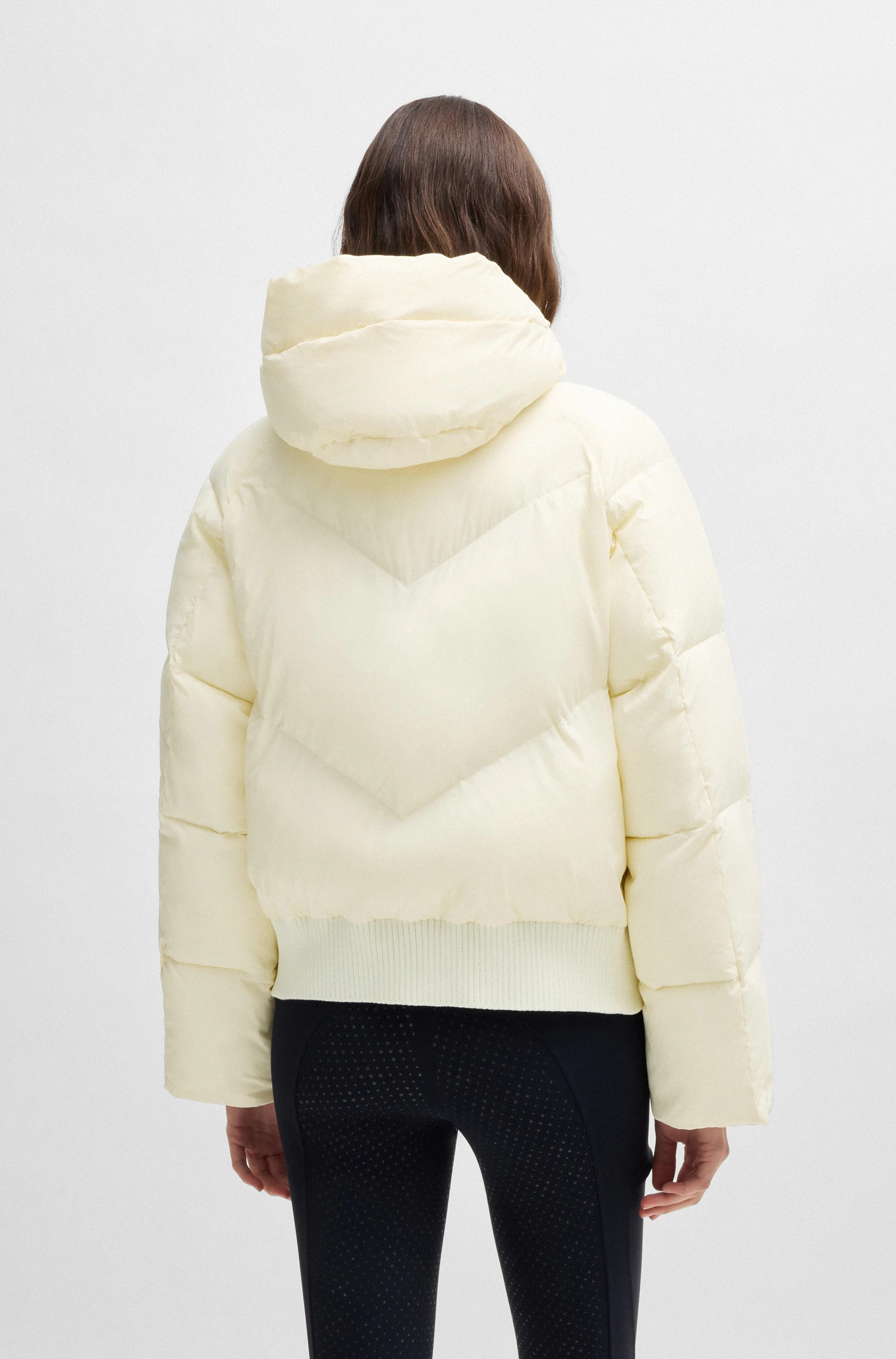 BOSS Equestrian Marsha Bomber Jacket Cream | Elegant Jacket | Shop Today BOSS Equestrian Marsha Bomber Jacket Cream | Elegant Jacket | Shop Today