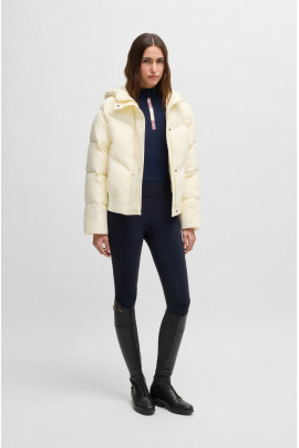 BOSS Equestrian Marsha Bomber Jacket Cream | Elegant Jacket | Shop Today BOSS Equestrian Marsha Bomber Jacket Cream | Elegant Jacket | Shop Today