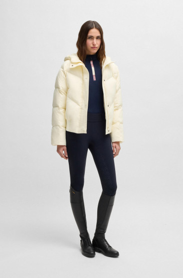 BOSS Equestrian Marsha Bomber Jacket Cream | Elegant Jacket | Shop Today BOSS Equestrian Marsha Bomber Jacket Cream | Elegant Jacket | Shop Today