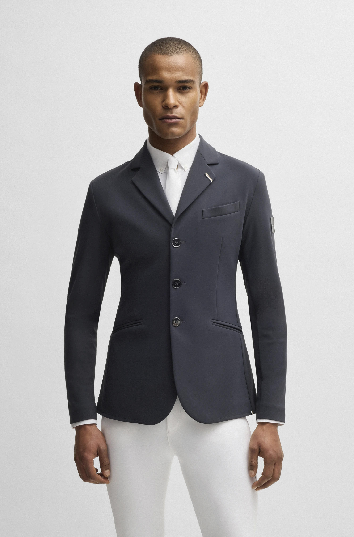 BOSS Equestrian Allen Mannen Wedstrijdjasje | Donkergrijs BOSS Equestrian Allen Mannen Wedstrijdjasje | Donkergrijs