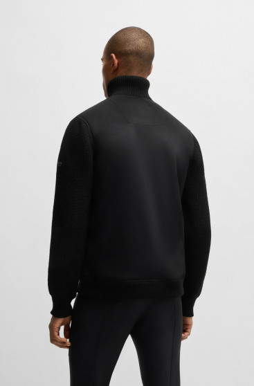 BOSS Equestrian Taylor Alcantara Jacket Zwart | Stoer & Comfortabel | Bestel Nu BOSS Equestrian Taylor Alcantara Jacket Zwart | Stoer & Comfortabel | Bestel Nu