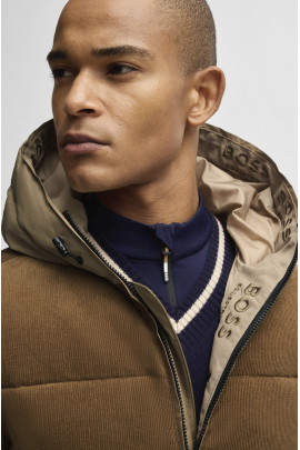 BOSS Equestrian Thomas Winterjas Camel | Chique & Warm | Bestel Nu BOSS Equestrian Thomas Winterjas Camel | Chique & Warm | Bestel Nu