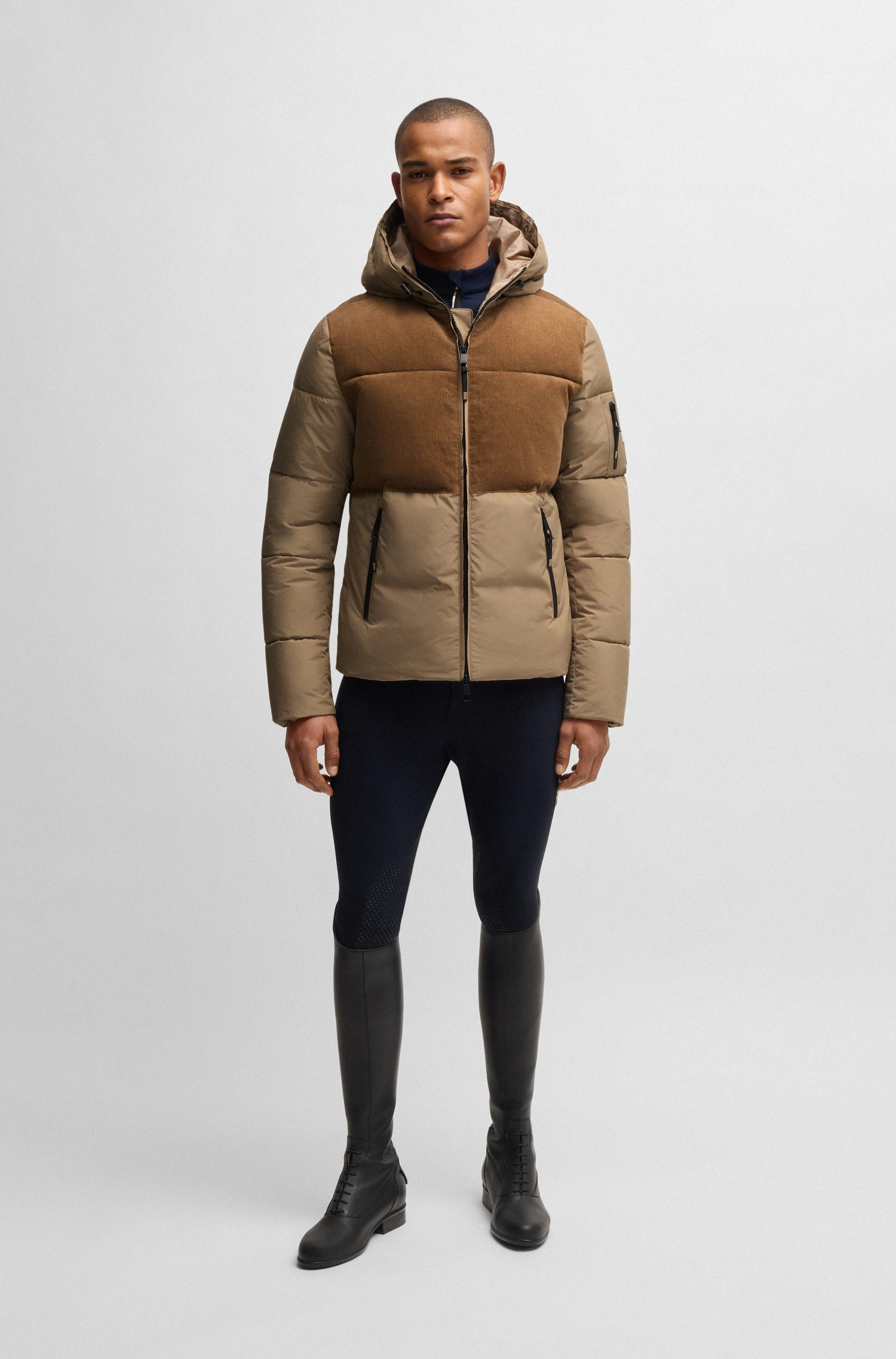 BOSS Equestrian Thomas Winterjas Camel | Chique & Warm | Bestel Nu BOSS Equestrian Thomas Winterjas Camel | Chique & Warm | Bestel Nu