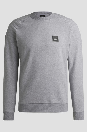 BOSS Equestrian Lex Sweater Heren Greymelange | Comfort & Stijl | Shop Nu BOSS Equestrian Lex Sweater Heren Greymelange | Comfort & Stijl | Shop Nu