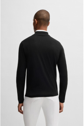 BOSS Equestrian Rouven Jumper Black | Discover comfort in style BOSS Equestrian Rouven Jumper Black | Discover comfort in style