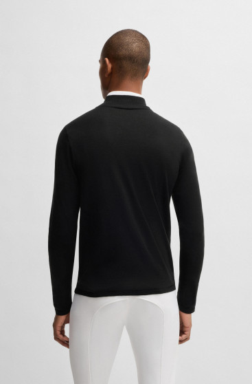 BOSS Equestrian Rouven Jumper Black | Discover comfort in style BOSS Equestrian Rouven Jumper Black | Discover comfort in style