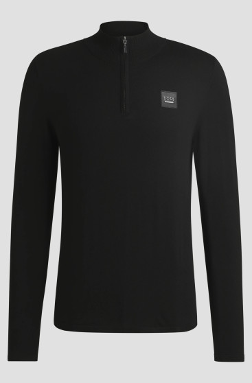 BOSS Equestrian Rouven Jumper Black | Discover comfort in style BOSS Equestrian Rouven Jumper Black | Discover comfort in style