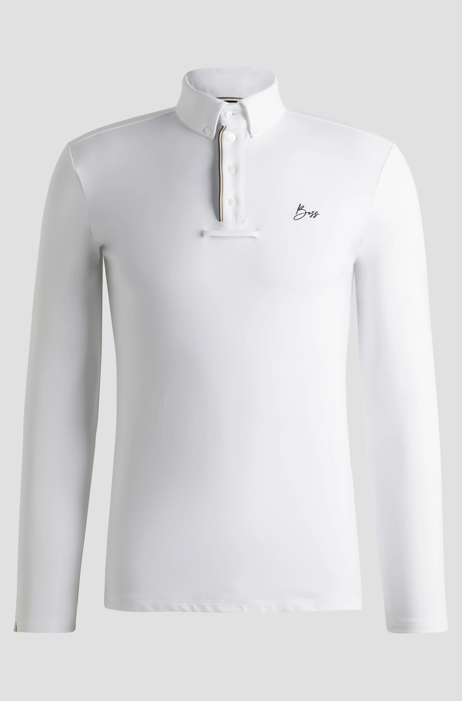 BOSS Equestrian Nick Competition Shirt White | Stylish & Breathable | Buy Now BOSS Equestrian Nick Competition Shirt White | Stylish & Breathable | Buy Now