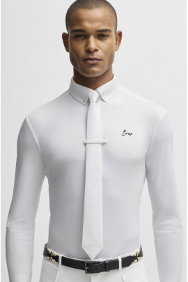 BOSS Equestrian Nick Competition Shirt White | Stylish & Breathable | Buy Now BOSS Equestrian Nick Competition Shirt White | Stylish & Breathable | Buy Now