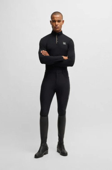 BOSS Equestrian Nick Trainingsshirt Zwart | Comfort & Stijl | Shop Nu BOSS Equestrian Nick Trainingsshirt Zwart | Comfort & Stijl | Shop Nu
