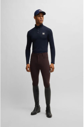 BOSS Equestrian Nick Training Shirt Navy | Sporty & Functional | Buy Now