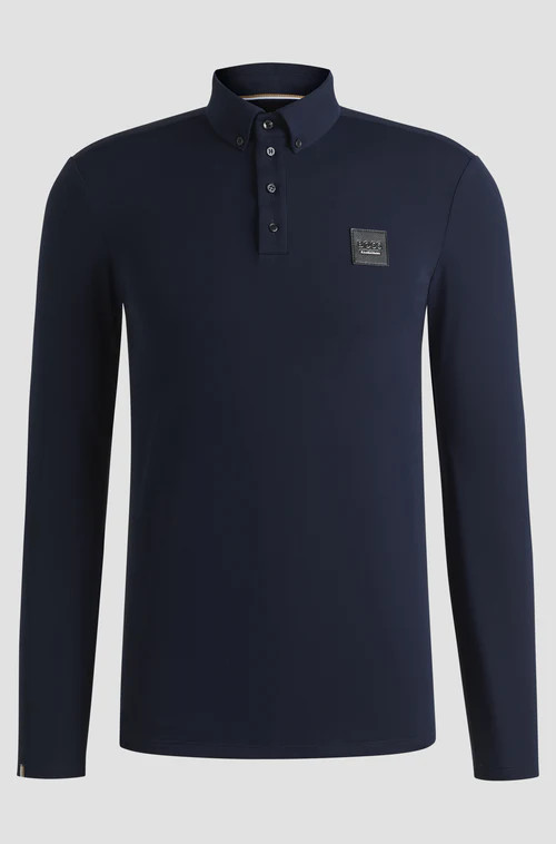 BOSS Equestrian Nick Trainingsshirt Donkerblauw | Sportief & Functioneel | Bestel Nu BOSS Equestrian Nick Trainingsshirt Donkerblauw | Sportief & Functioneel | Bestel Nu