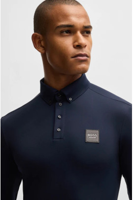 BOSS Equestrian Nick Training Shirt Navy | Sporty & Functional | Buy Now BOSS Equestrian Nick Training Shirt Navy | Sporty & Functional | Buy Now
