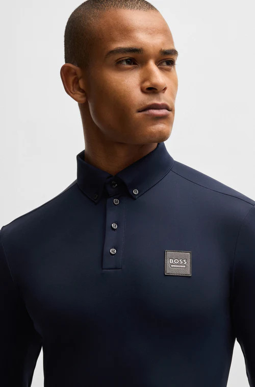BOSS Equestrian Nick Trainingsshirt Donkerblauw | Sportief & Functioneel | Bestel Nu BOSS Equestrian Nick Trainingsshirt Donkerblauw | Sportief & Functioneel | Bestel Nu