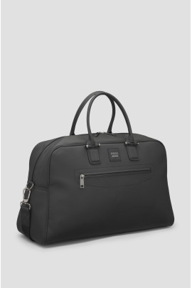 BOSS Equestrian Weekendtas Vegan Leer | Zwart