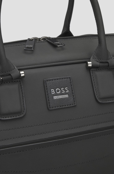 BOSS Equestrian Weekendtas Zwart | Stijlvol & Praktisch voor Reizen BOSS Equestrian Weekendtas Zwart | Stijlvol & Praktisch voor Reizen