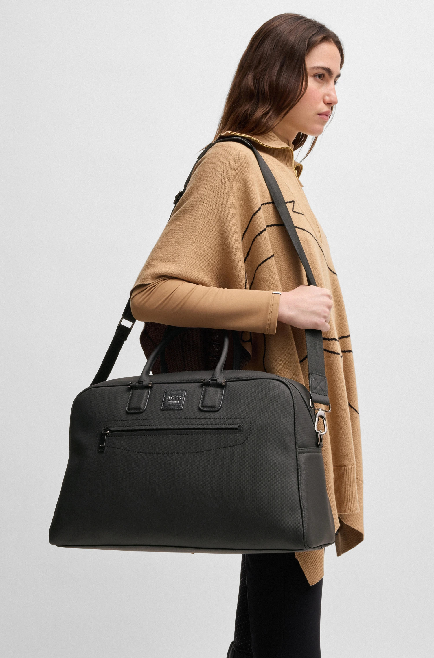 BOSS Equestrian Weekender Black | Elegant & Functional Travel Bag BOSS Equestrian Weekender Black | Elegant & Functional Travel Bag