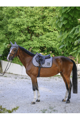 BOSS Equestrian Jump Zadeldekje Greymelange | Bestel Nu Voor Topprestaties BOSS Equestrian Jump Zadeldekje Greymelange | Bestel Nu Voor Topprestaties