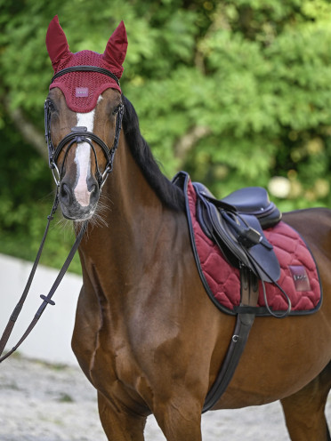 BOSS Equestrian Fly Hat Cabernet | Protect your horse in style BOSS Equestrian Fly Hat Cabernet | Protect your horse in style