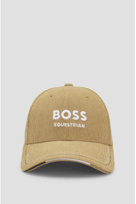 BOSS Equestrian Classic Cord Cap Camel | Shop Online Now BOSS Equestrian Classic Cord Cap Camel | Shop Online Now